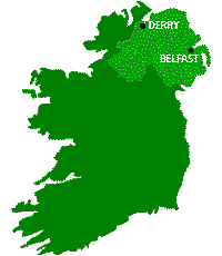 maggiori città irlanda del nord