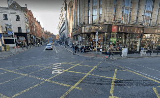 box junction in irlanda