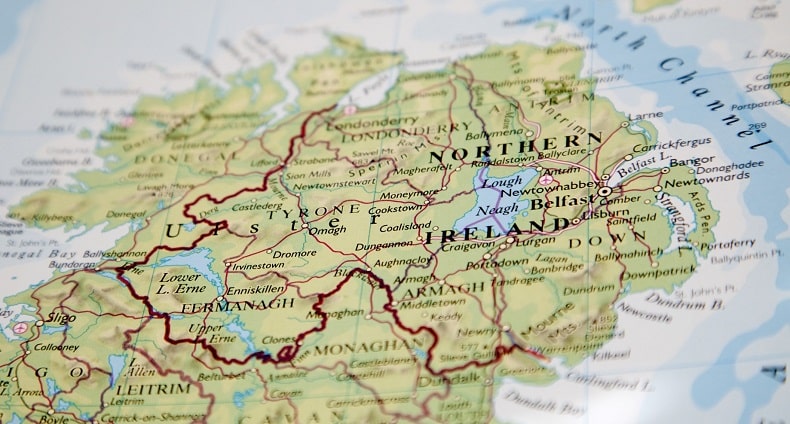 confine attuale irlanda del nord
