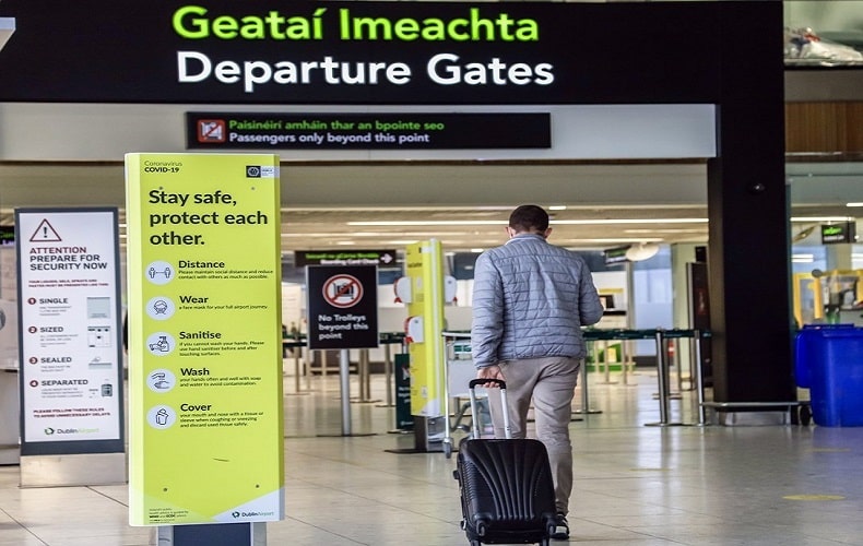 restrizioni per viaggiare in irlanda