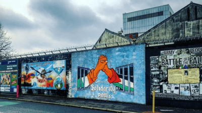 i murales di belfast