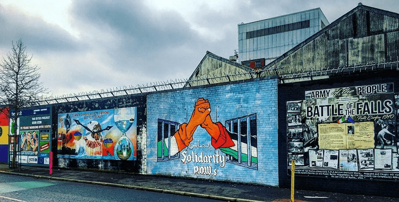 i murales di belfast