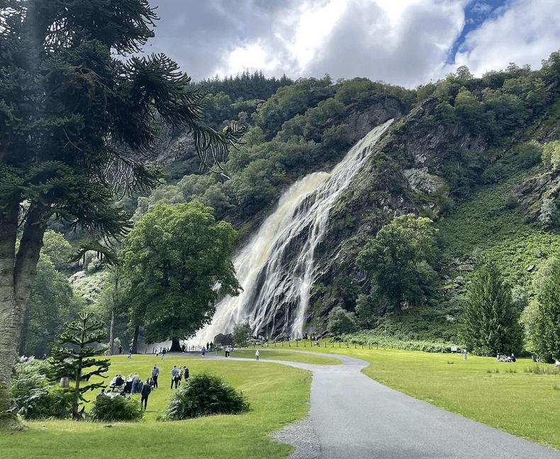 wicklow cascata di powerscourt