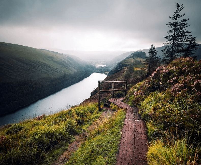 glendalough sentiero blu