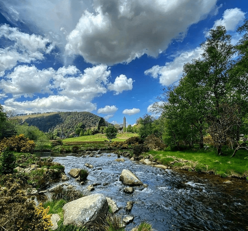 irlanda, foto di glendalough