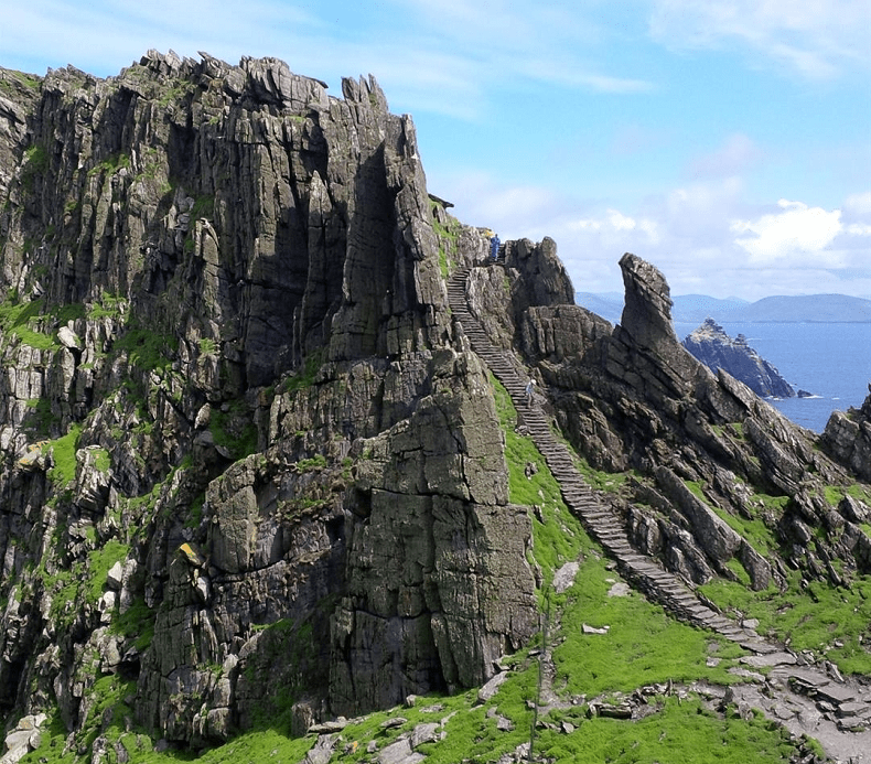 irlanda, foto di skellig michael