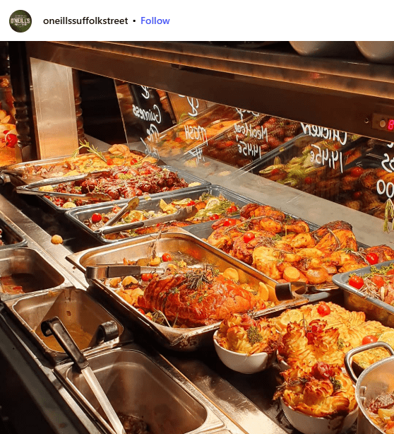 O'Neills pub dove mangiare a dublino