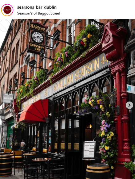 searsons pub dove mangiare a dublino