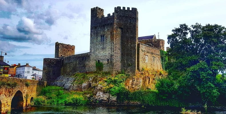 Cahir Castle in Irlanda nella Contea di Tipperary